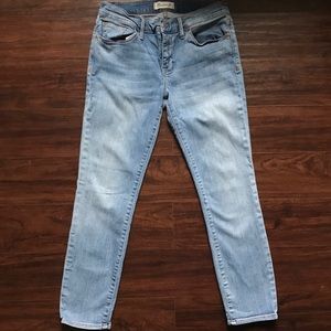Madewell Skinny Crop Jean - size 28